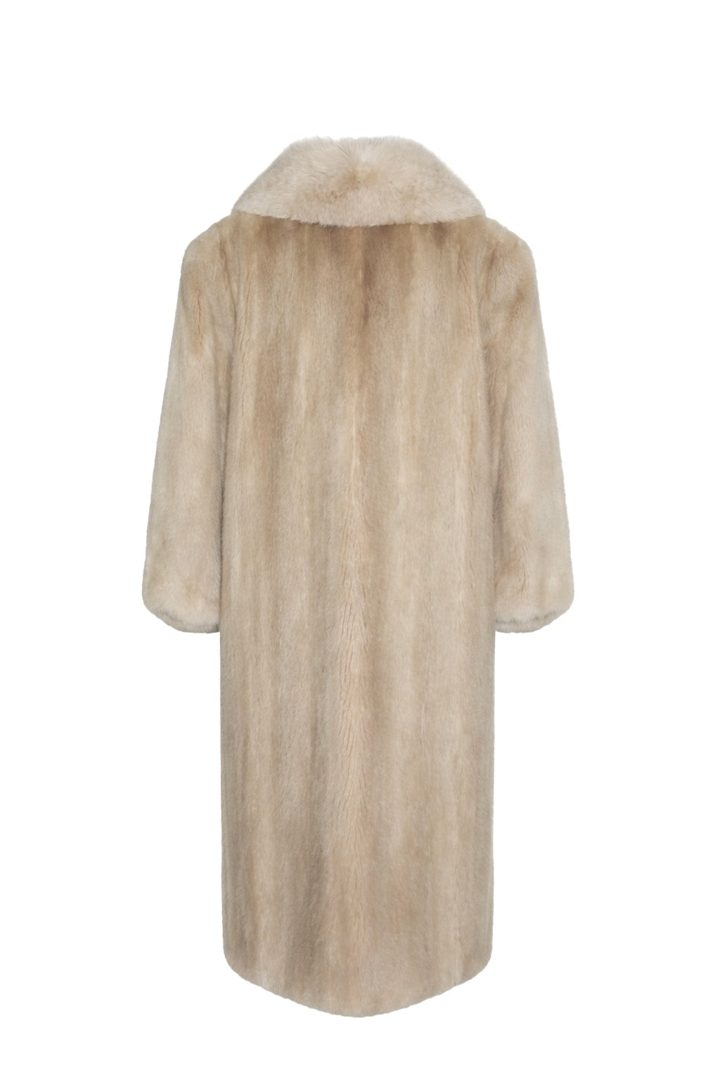 Manteau en vison avec renard