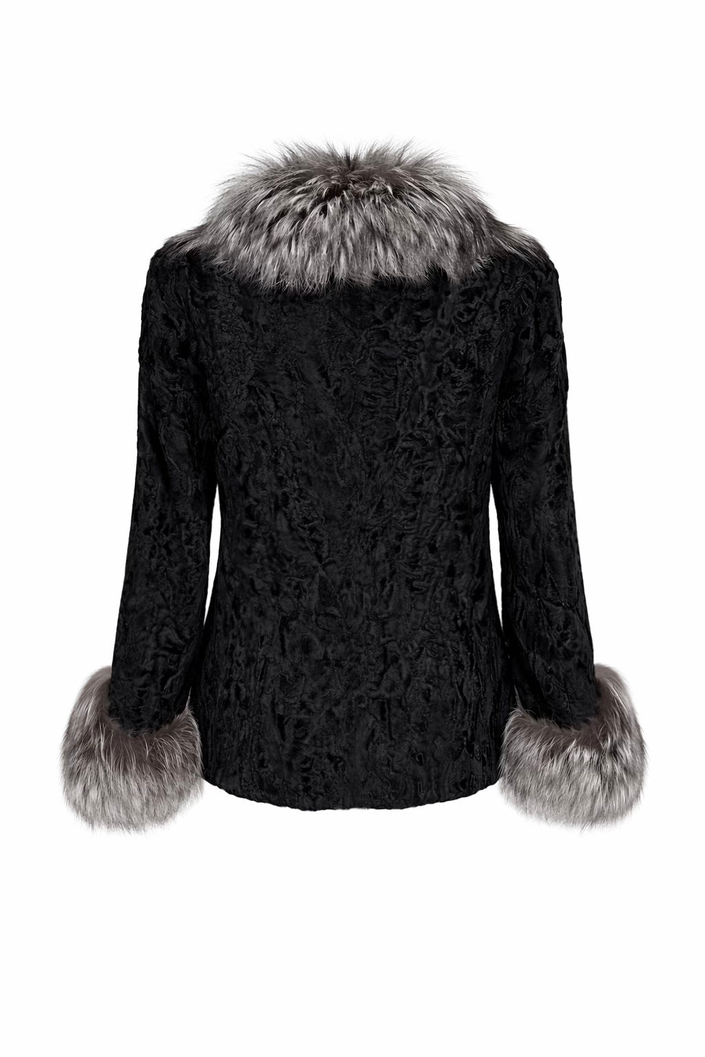 Veste Swakara avec renard