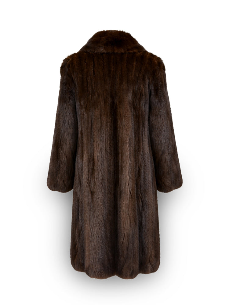 Manteau en zibeline de Russie