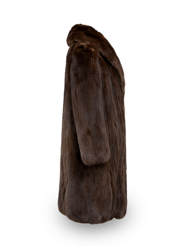 Manteau en zibeline de Russie