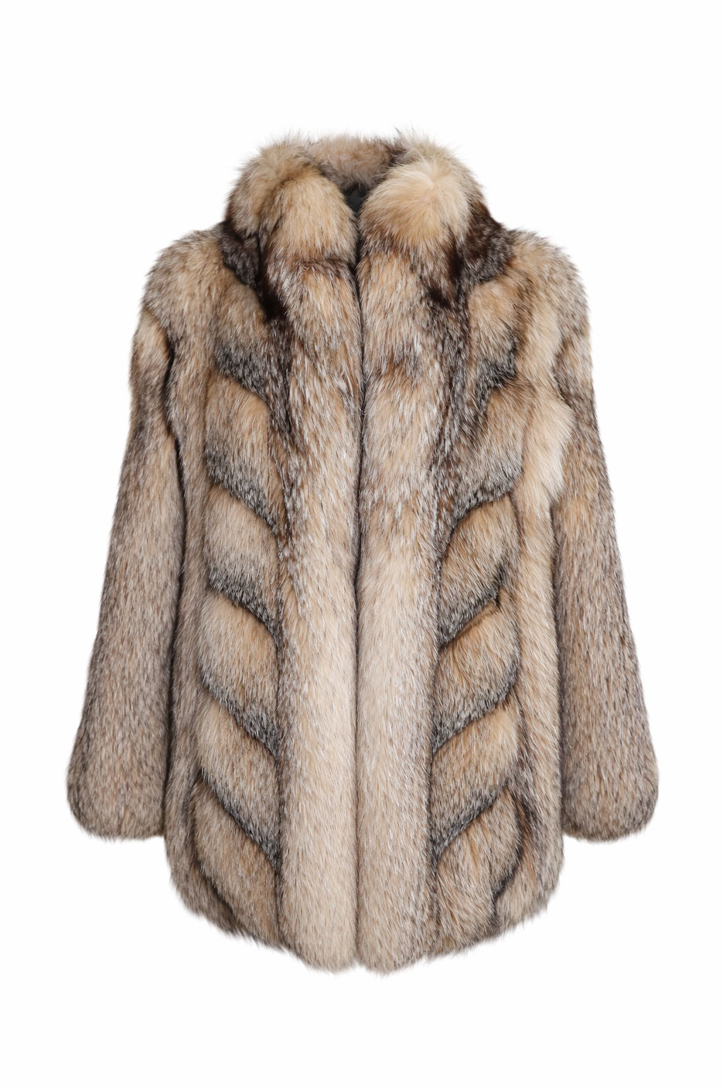 Manteau en renard crystal