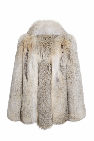 Manteau en coyote