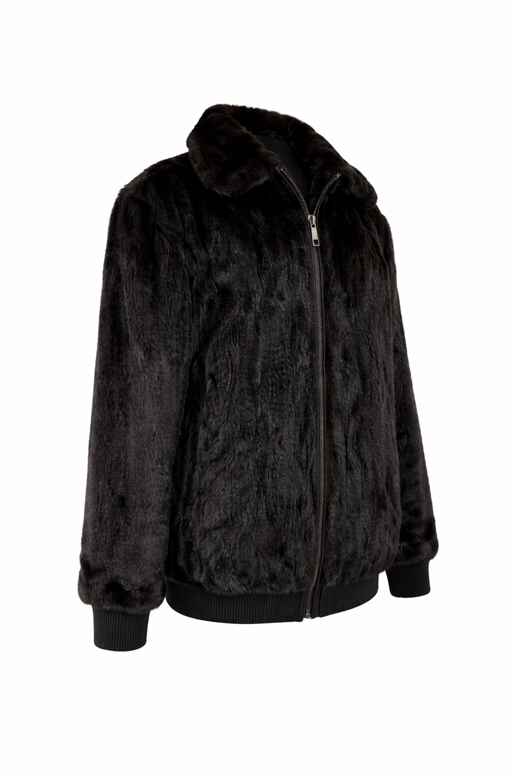 Mink Bomber Jacket