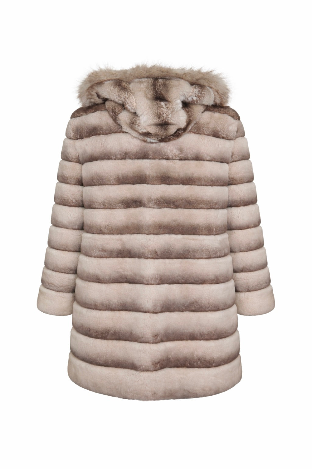 Manteau de rex avec renard