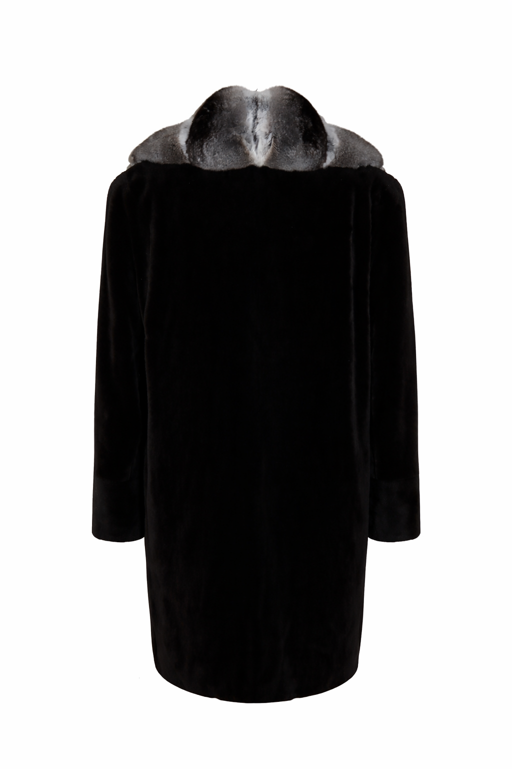 Chinchilla Collar Mink Coat