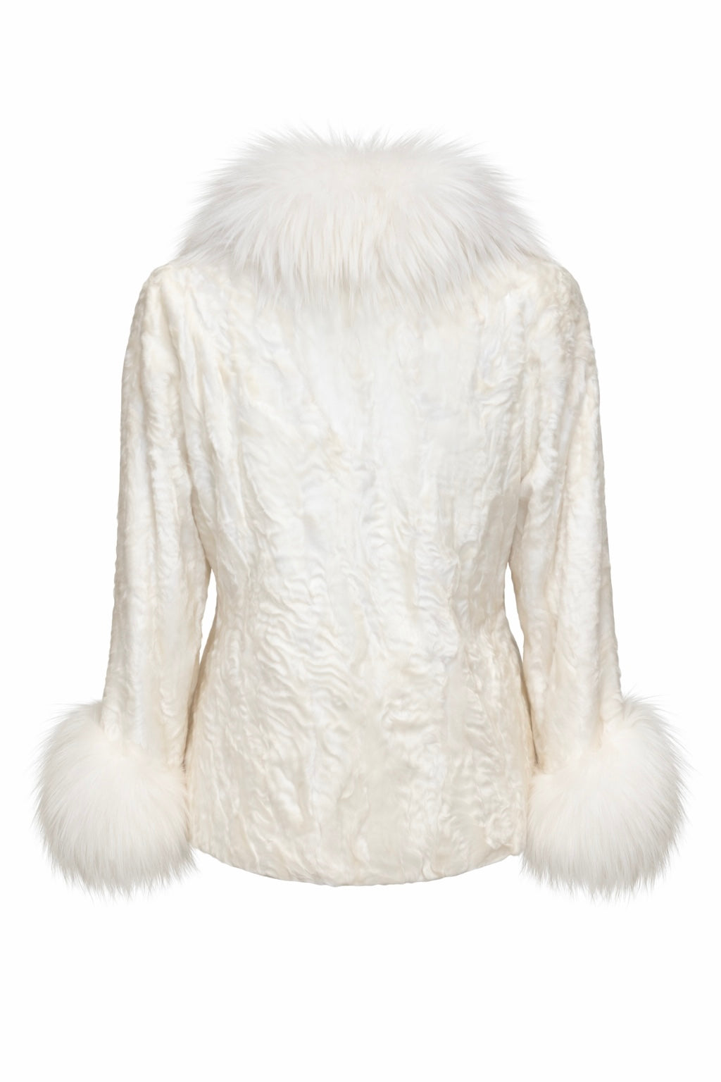 Veste Swakara avec renard