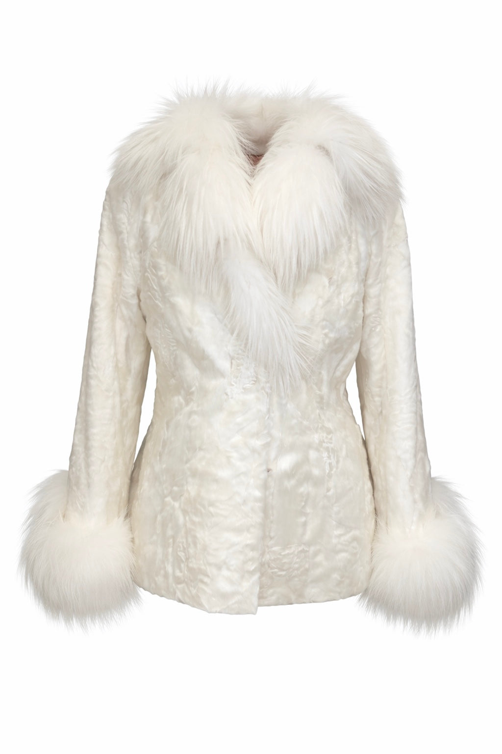 Veste Swakara avec renard