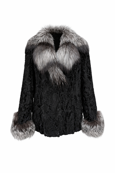 Swakara Jacket with Fox