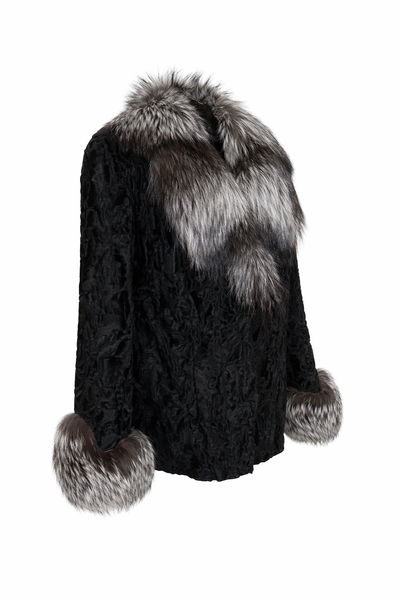 Swakara Jacket with Fox