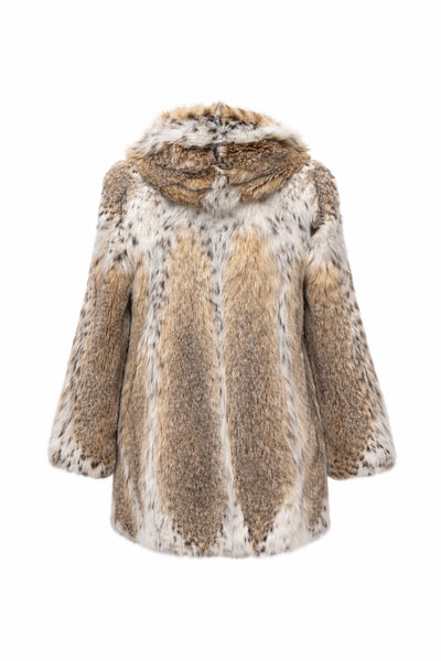 Lynx Coat with Hood