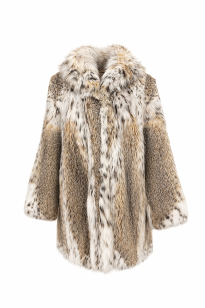 Lynx Coat with Hood