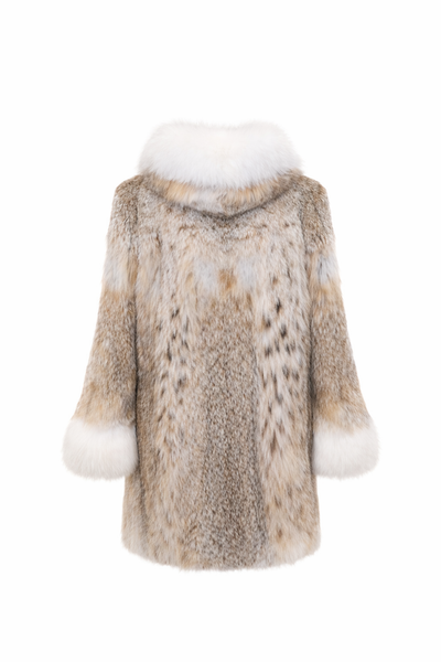 Lynx coat with fox