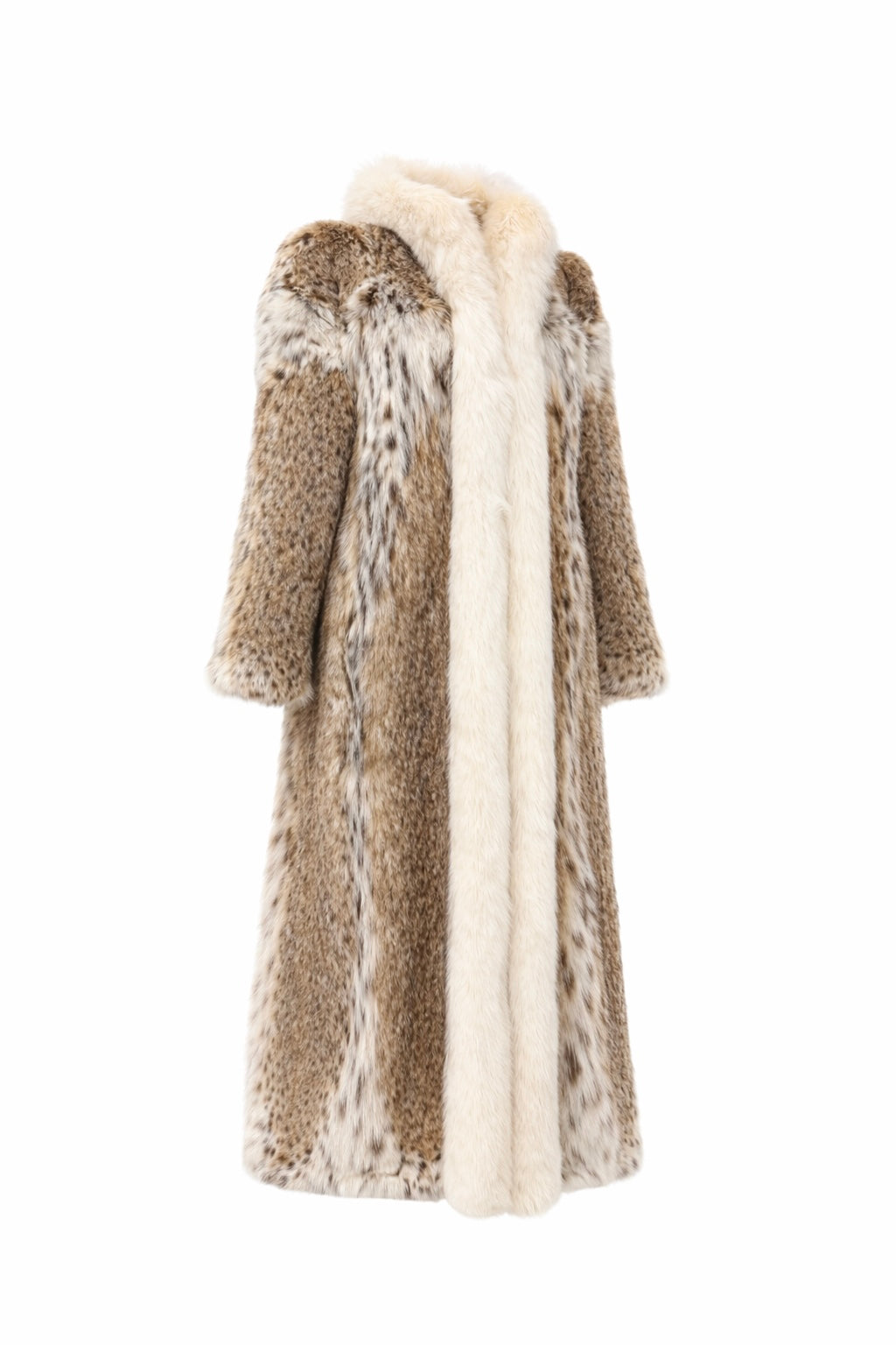 Manteau en Lynx avec Renard