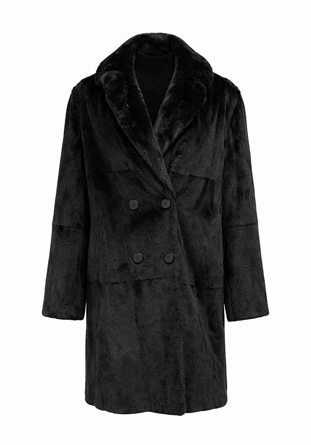 Mink Coat with Collar