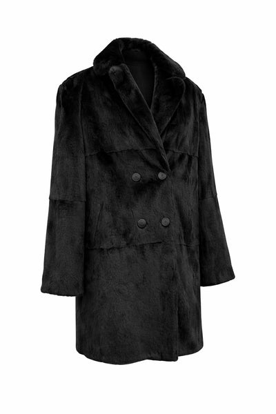 Mink Coat with Collar