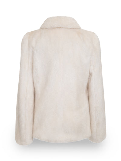 Veste blazer en vison