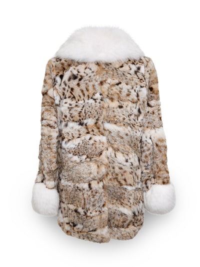 Lynx Coat With Fox