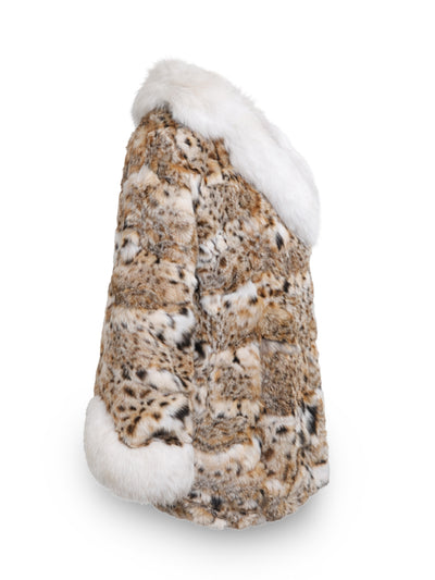 Lynx Coat With Fox