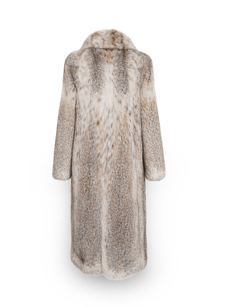 Manteau en lynx canadien