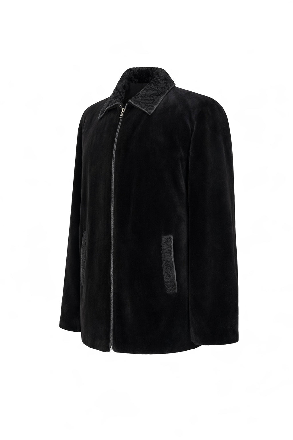 Mink Jacket with Swakara – Pat Flesher Luxury Outerwear