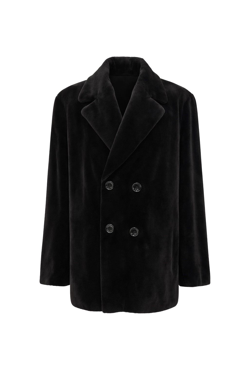 Sheared mink jacket