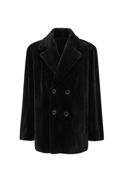 Sheared mink jacket